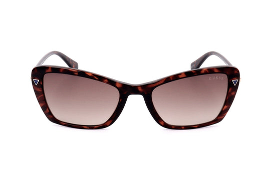 Guess Dark Havana Sunglasses GU7654 - Designer Eyewear | Style Queenz - Style Queenz