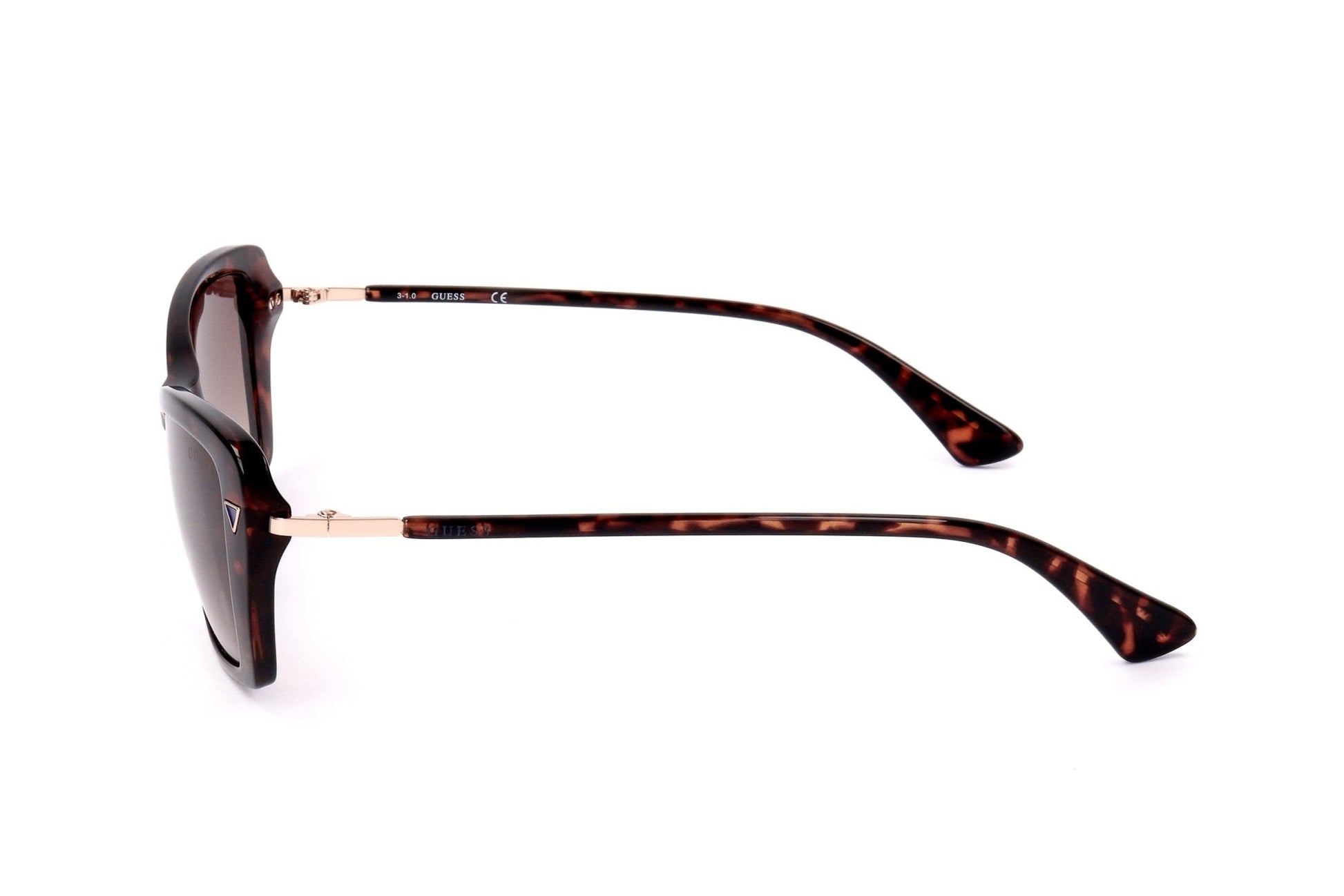 Guess Dark Havana Sunglasses GU7654 - Designer Eyewear | Style Queenz - Style Queenz