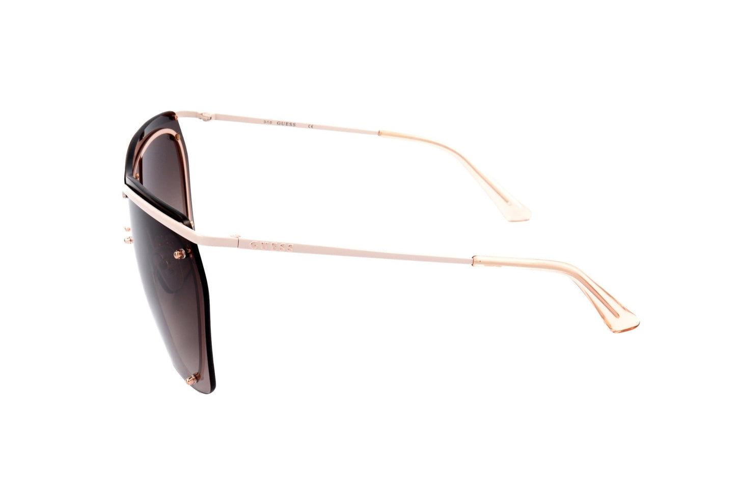 Guess GU7720 Shiny Beige Sunglasses - Women's Designer Eyewear - Style Queenz