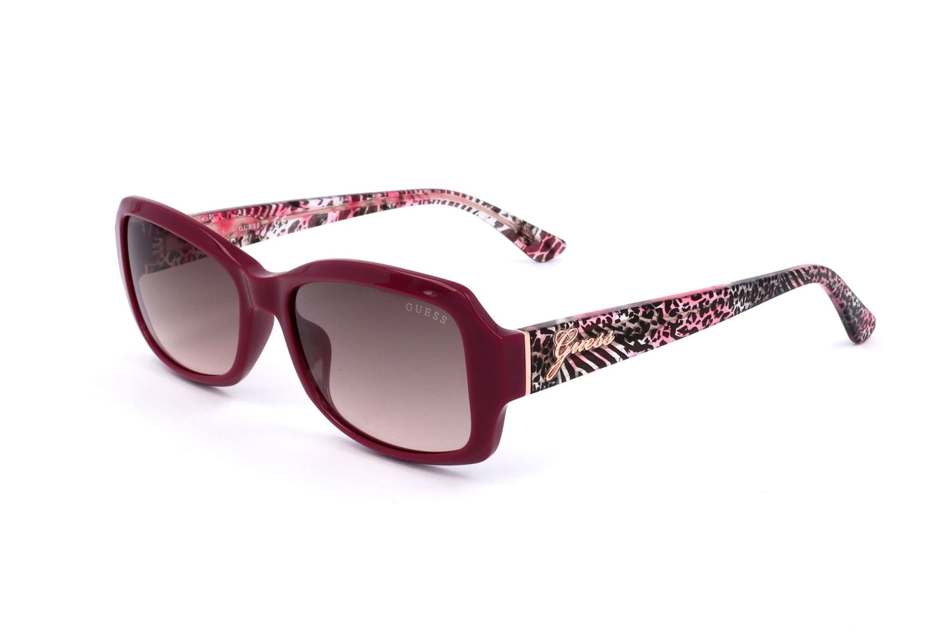 Guess Shiny Pink Sunglasses - Designer Women's Eyewear - Style Queenz
