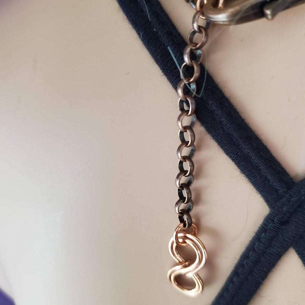 Handmade Copper Wire Wrapped Turquoise Heart Necklace - Adjustable Leather Cord - Style Queenz