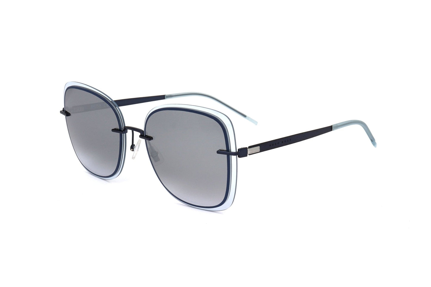 Hugo Boss Women's Sunglasses BOSS 1167 S - Designer Blue Eyewear - Style Queenz