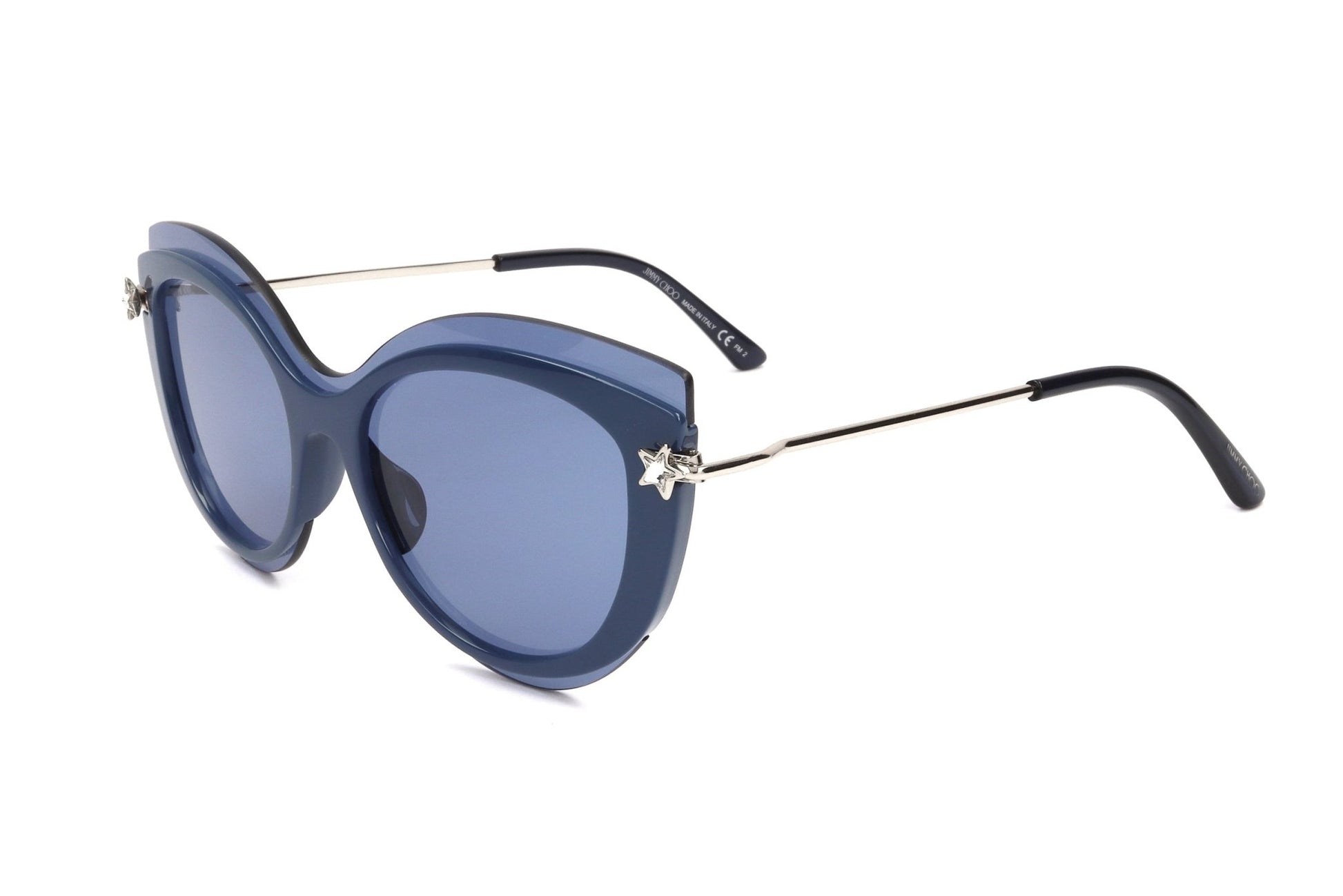 Jimmy Choo CLEA Blue Sunglasses - Women's Designer Eyewear Made in Italy - Style Queenz