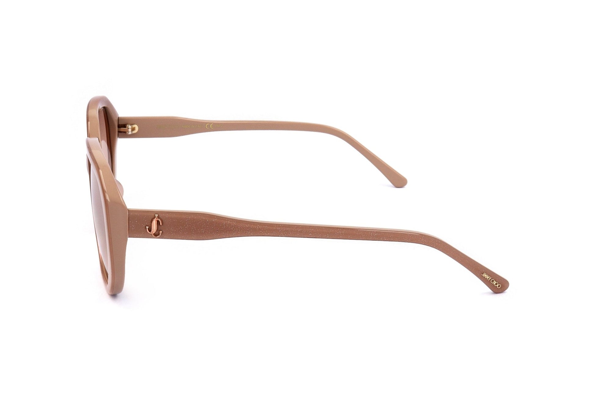 Jimmy Choo KARLY/F/S Nude Designer Sunglasses - Women's Luxury Eyewear - Style Queenz
