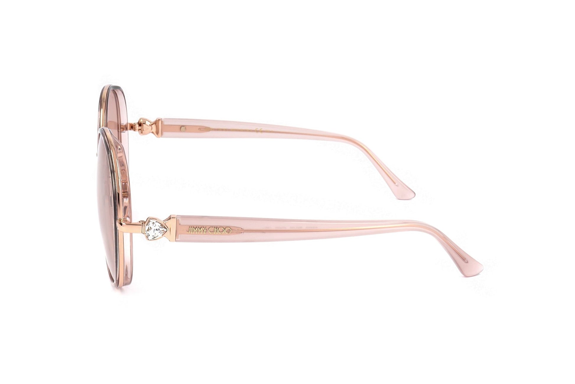 Jimmy Choo PAM Sunglasses Gold Nude - Designer Women's Eyewear - Style Queenz