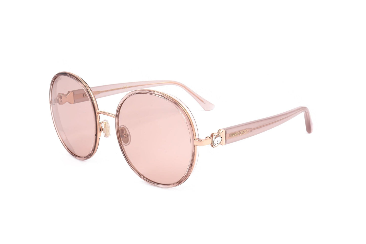 Jimmy Choo PAM Sunglasses Gold Nude - Designer Women's Eyewear - Style Queenz