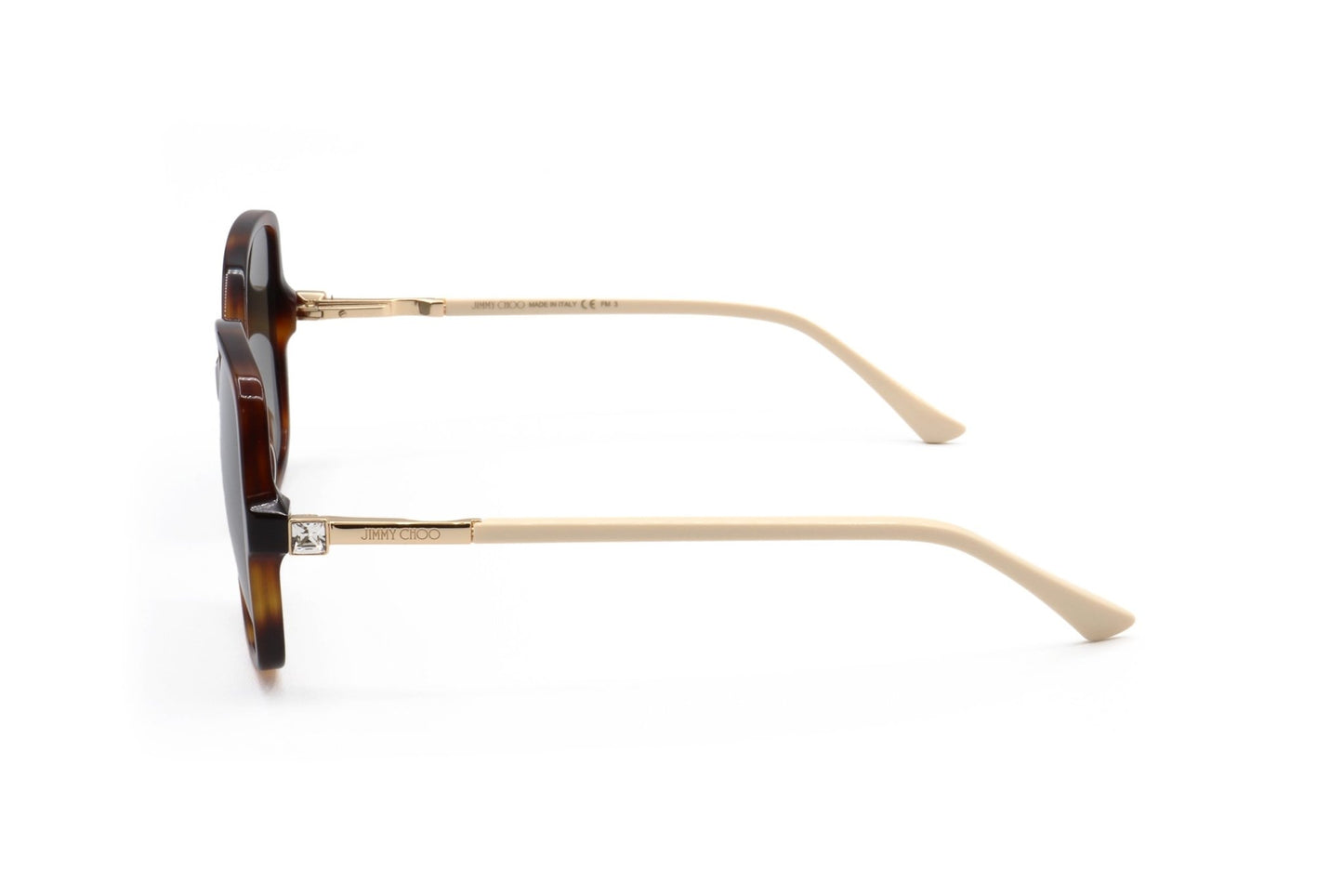 Jimmy Choo Women's Havana Sunglasses JUDY S - Italian Designer Acetate Eyewear - Style Queenz