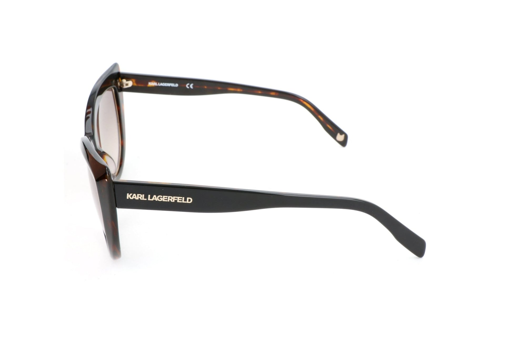 Karl Lagerfeld Black Havana Sunglasses - Designer Women's Eyewear - Style Queenz