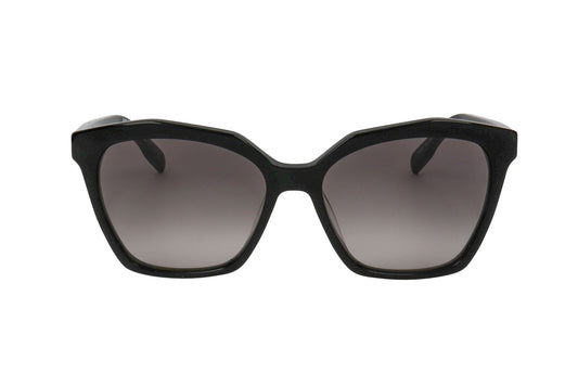 Karl Lagerfeld Black Sunglasses - Designer Women's Acetate Eyewear - Style Queenz