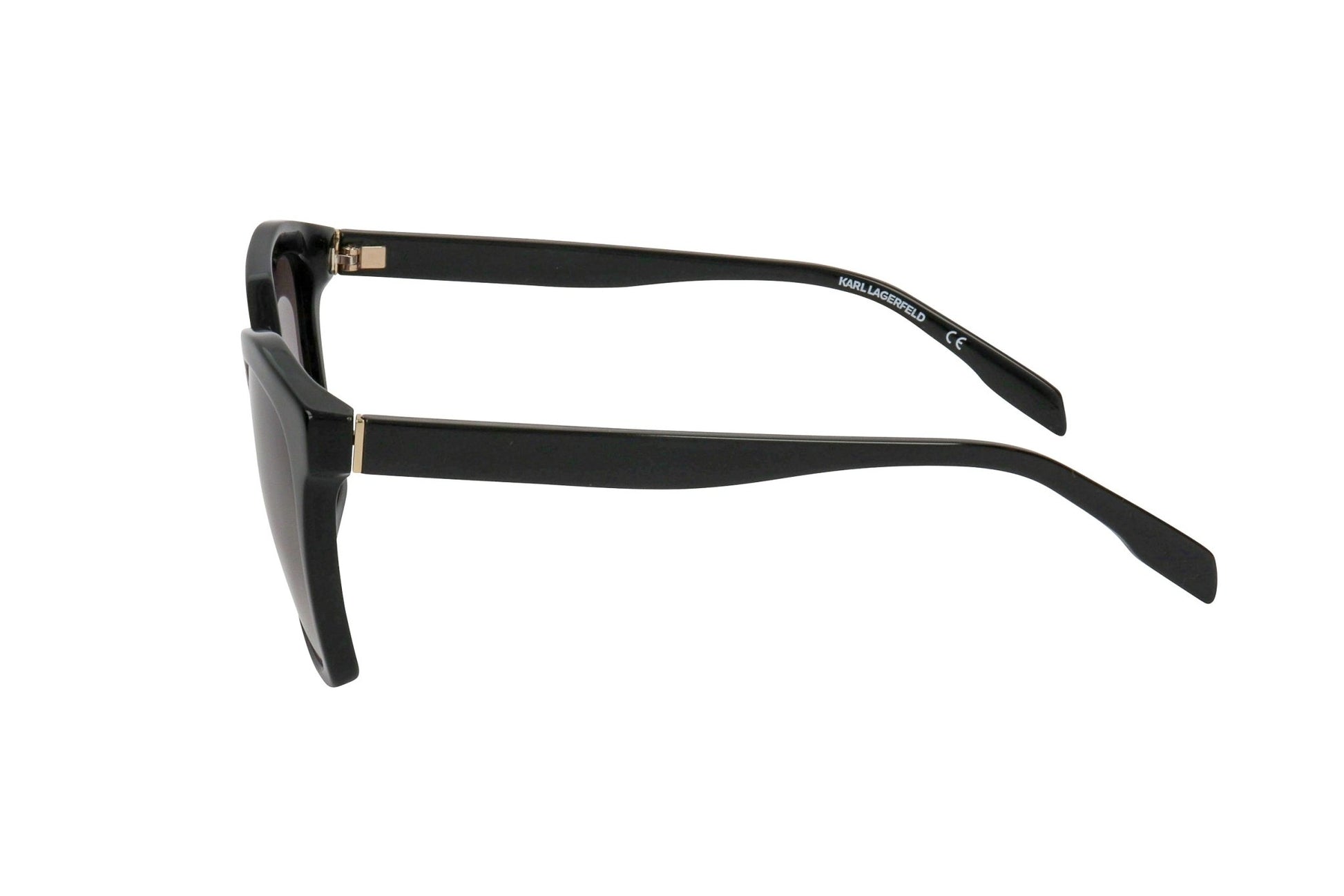 Karl Lagerfeld Black Sunglasses - Designer Women's Acetate Eyewear - Style Queenz