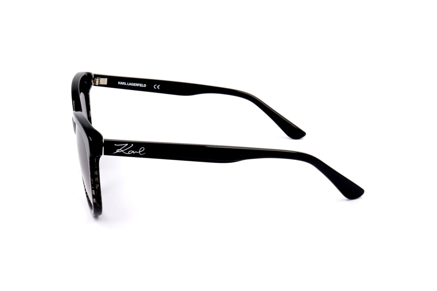 Karl Lagerfeld Women's Black Sunglasses KL968S - Designer Acetate Eyewear - Style Queenz