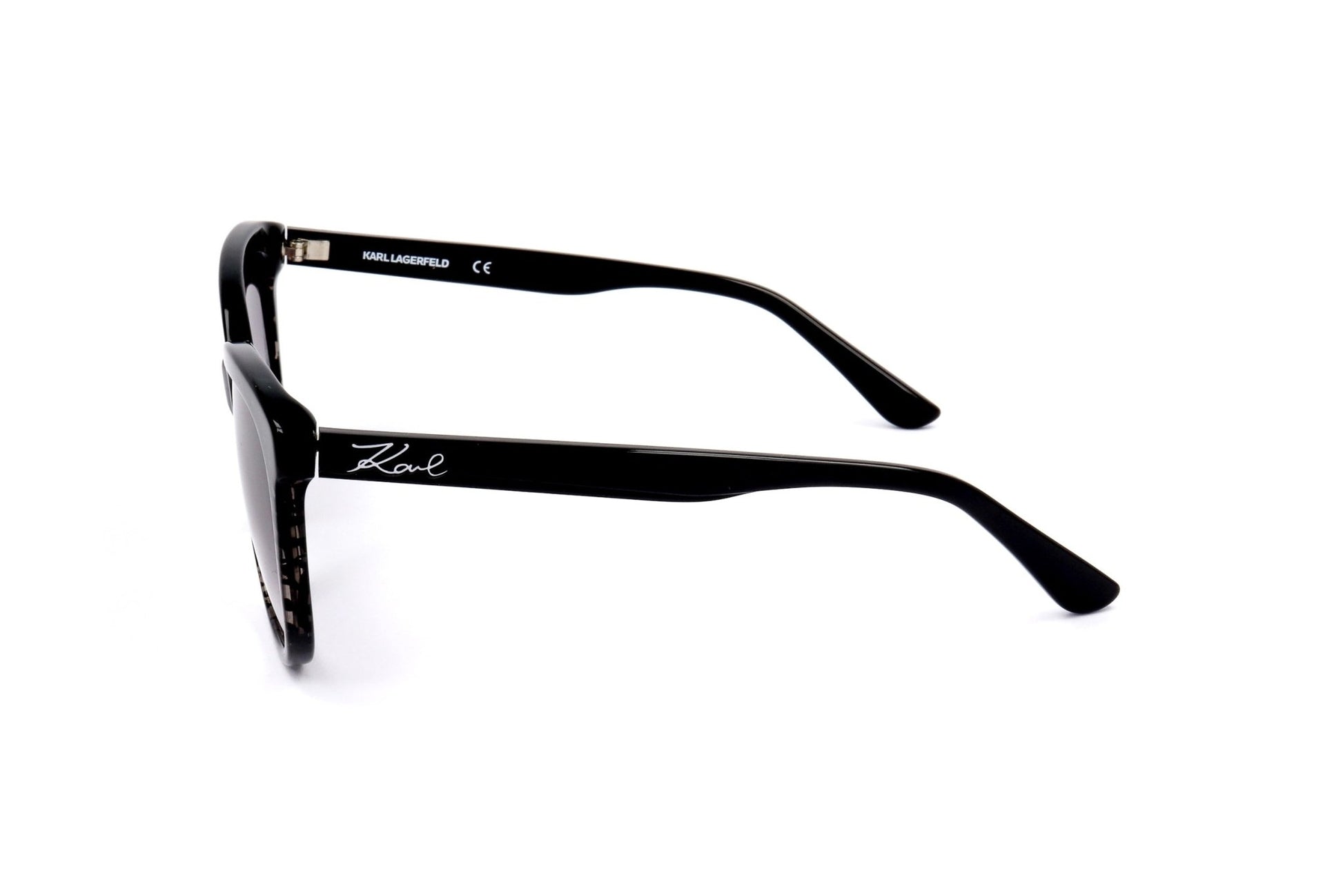 Karl Lagerfeld Women's Black Sunglasses KL968S - Designer Acetate Eyewear - Style Queenz