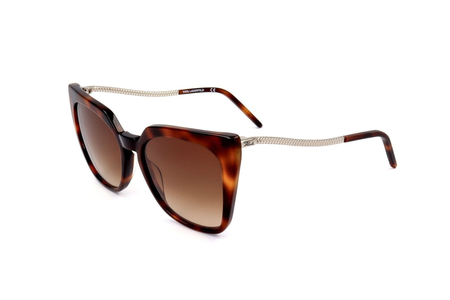 Karl Lagerfeld Women's Havana Sunglasses KL956S - Designer Acetate Eyewear - Style Queenz