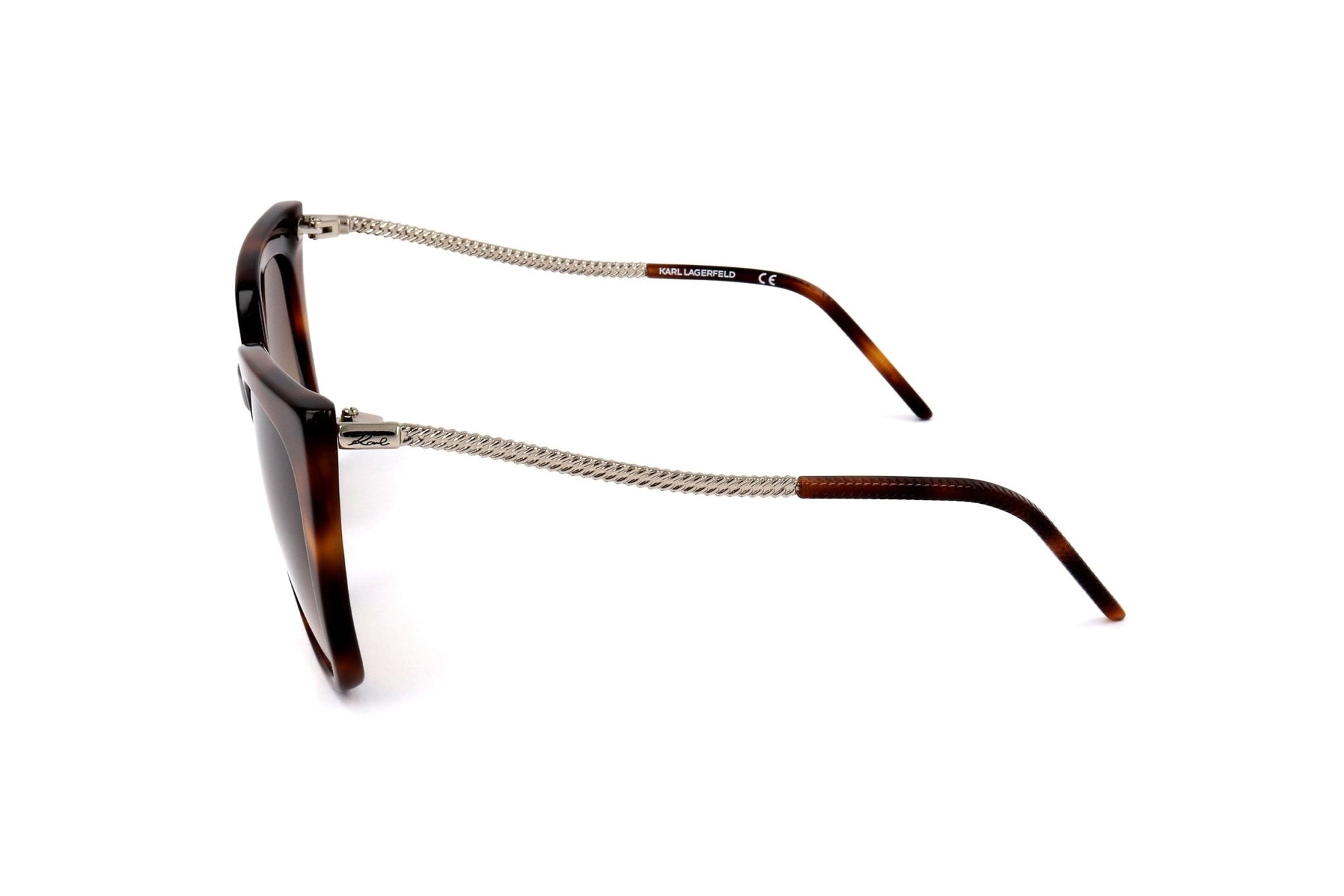 Karl Lagerfeld Women's Havana Sunglasses KL956S - Designer Acetate Eyewear - Style Queenz