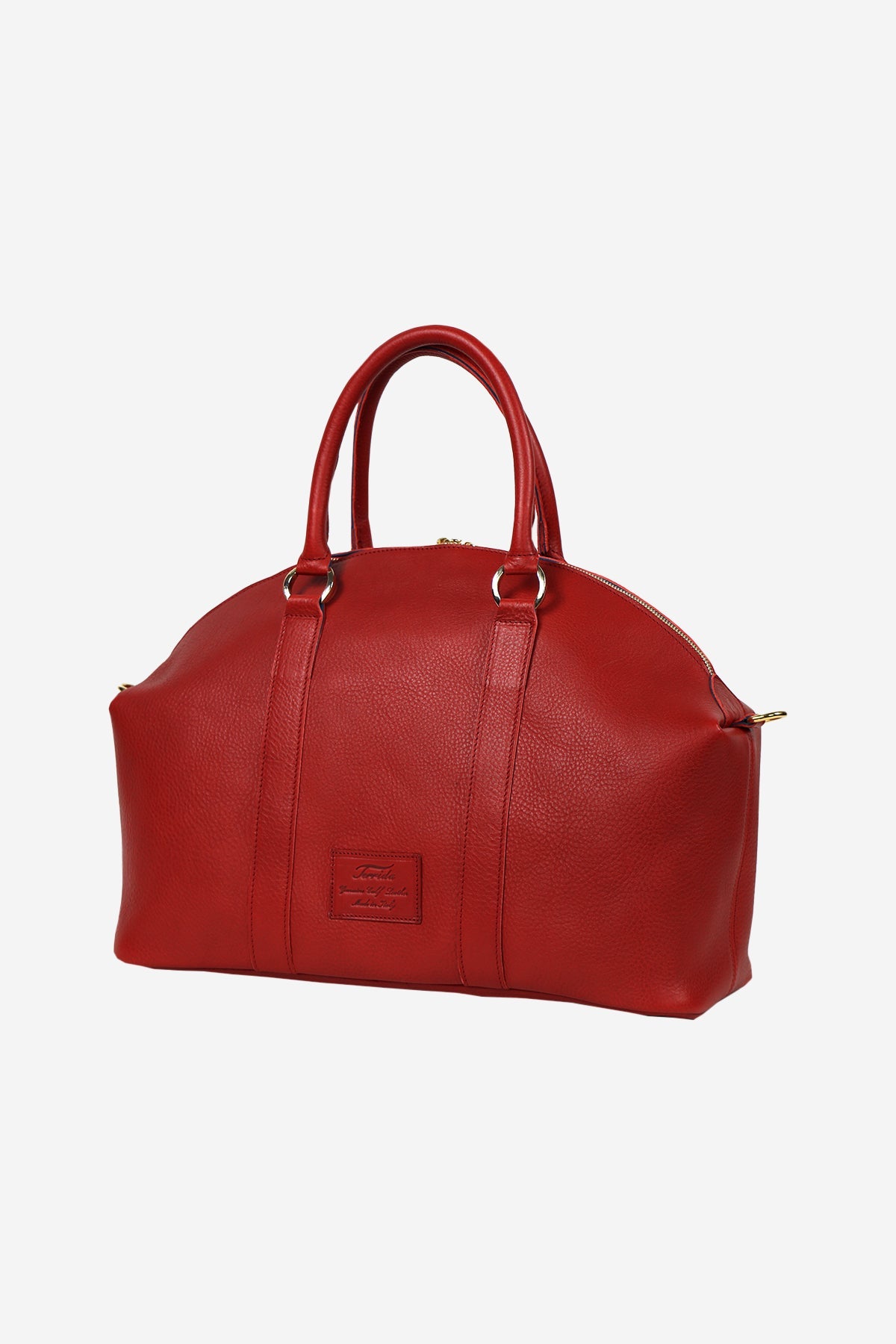 Leather Frescoed Chapel Bag - Italian Handmade Vegetable Tanned Leather Handbag - Style Queenz