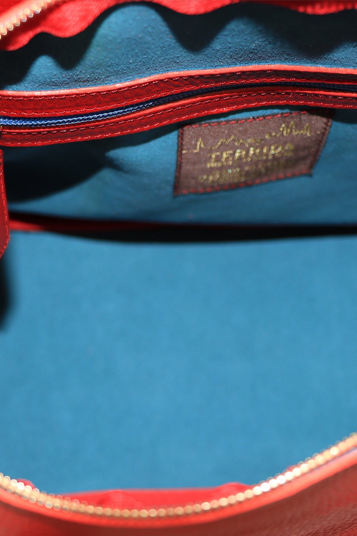 Leather Frescoed Chapel Bag - Italian Handmade Vegetable Tanned Leather Handbag - Style Queenz