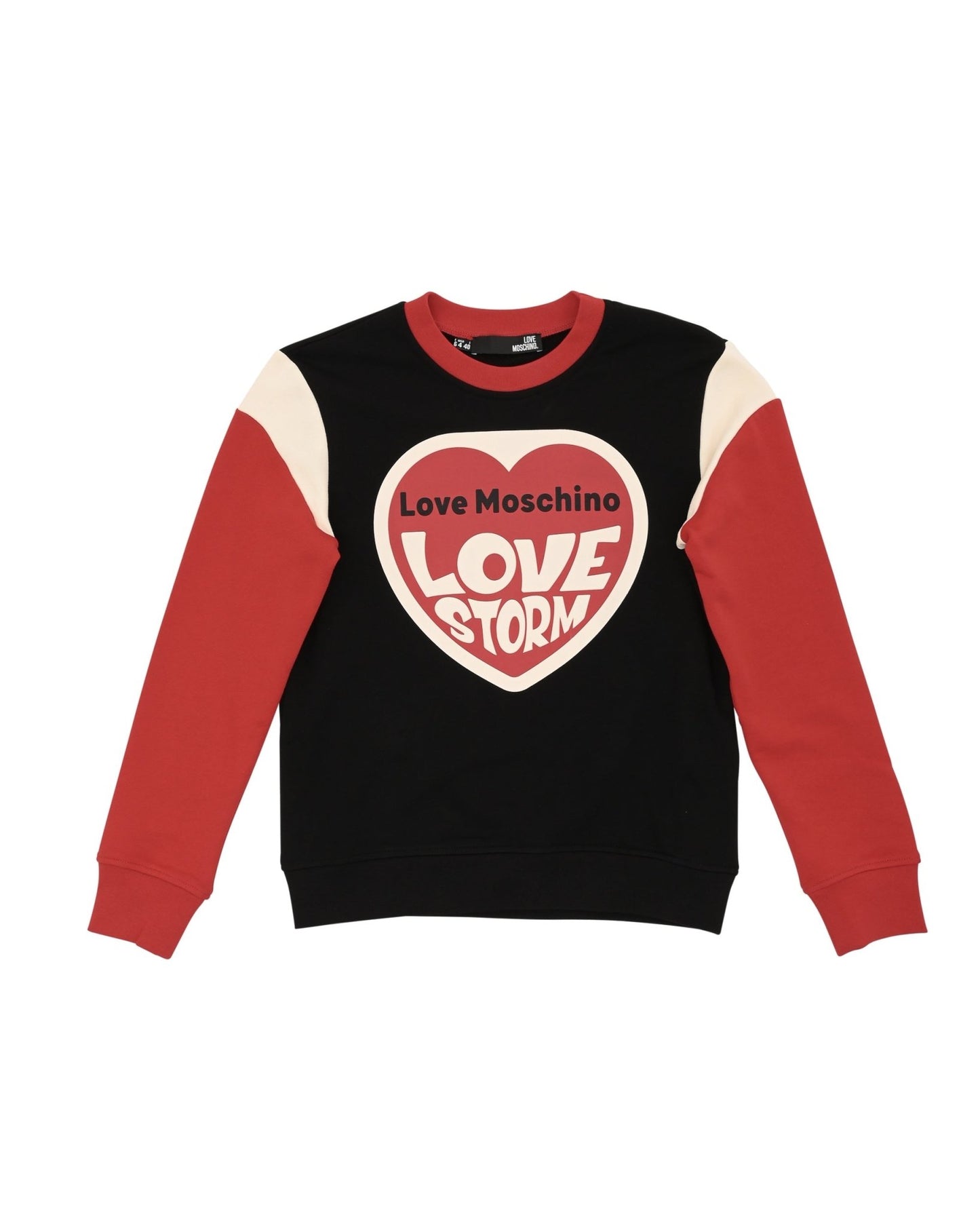 Love Moschino Women's Multicolor Cotton Sweatshirt - Designer Pullover - Style Queenz