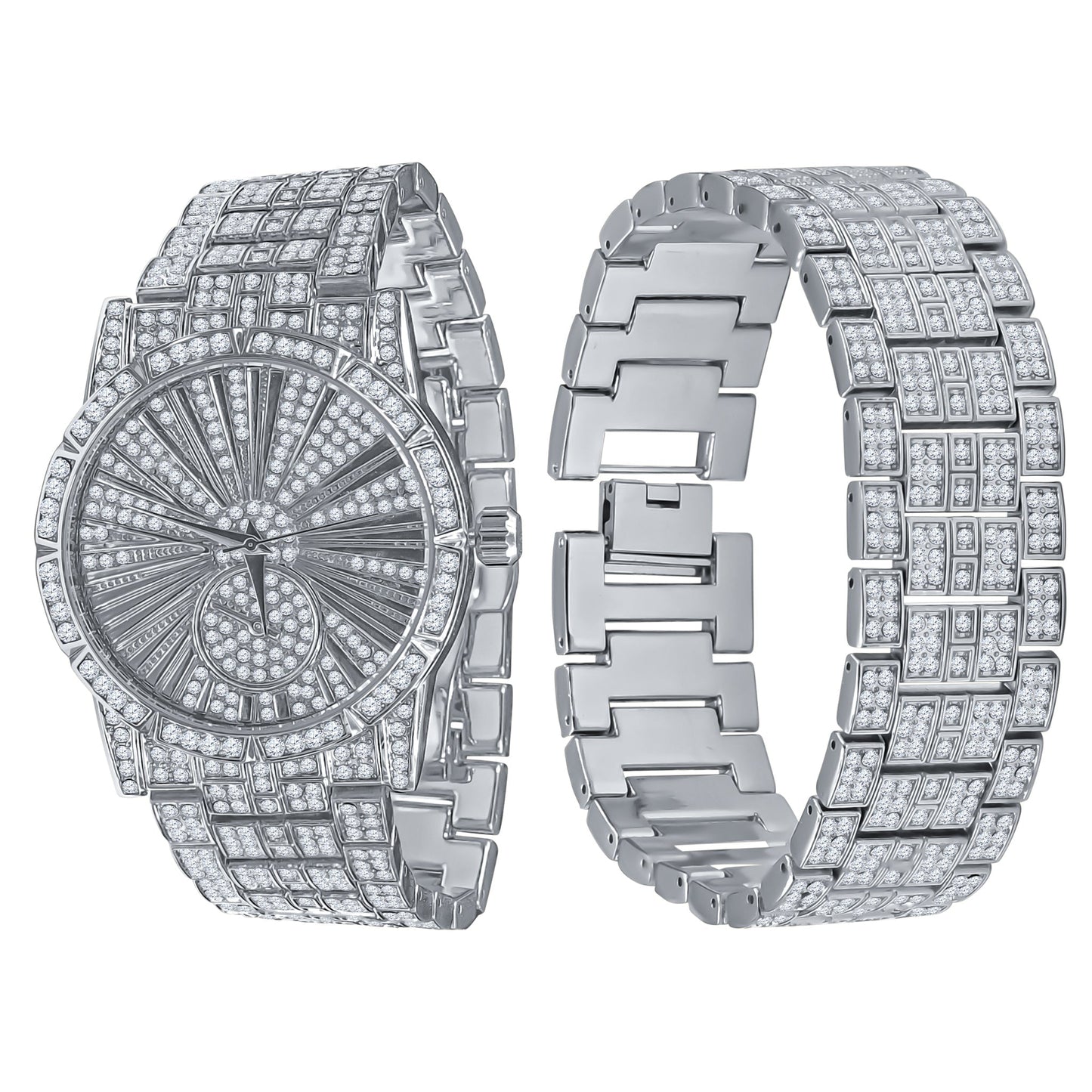 LUXE Crystal Watch Set - Premium Luxury Timepiece Collection - Style Queenz