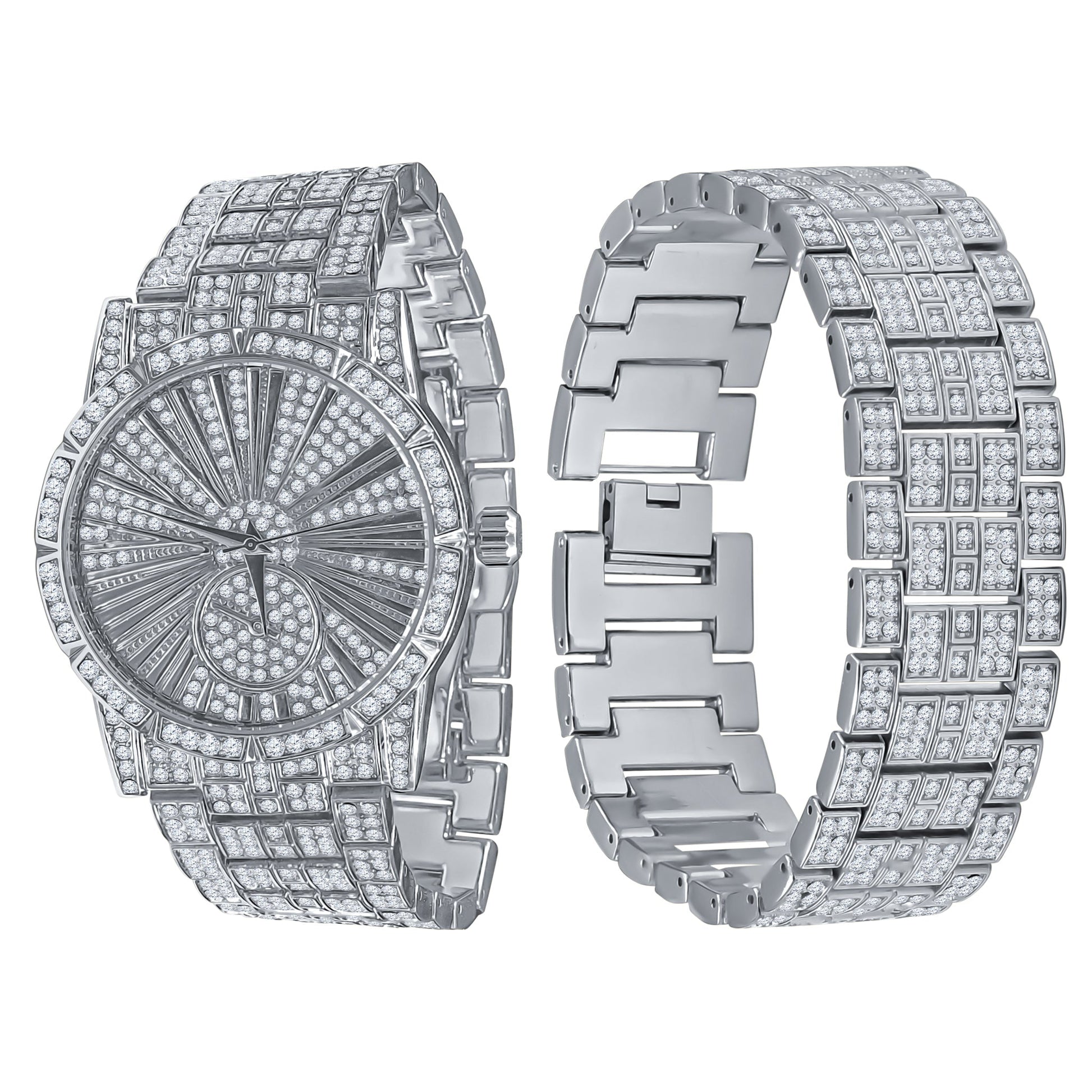 LUXE Crystal Watch Set - Premium Luxury Timepiece Collection - Style Queenz