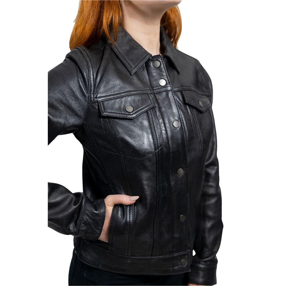 Madison Premium Leather Jacket - Timeless Designer Outerwear - Style Queenz