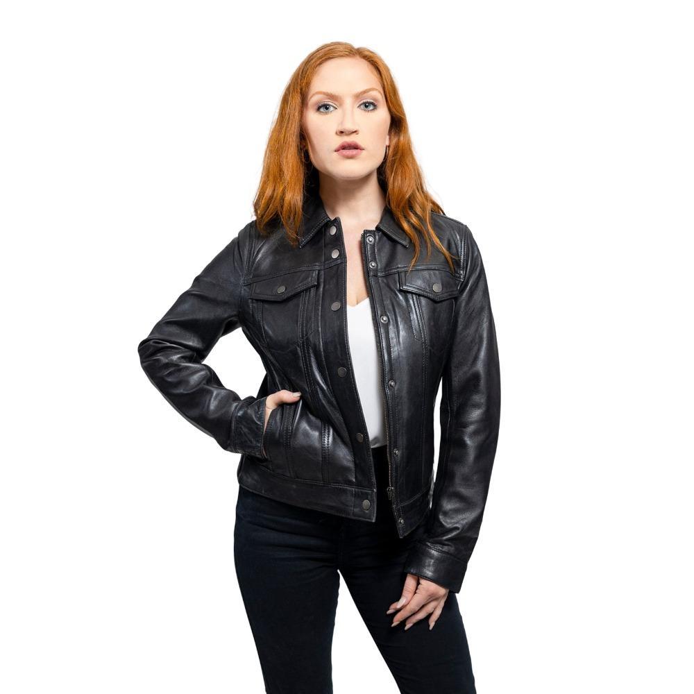 Madison Premium Leather Jacket - Timeless Designer Outerwear - Style Queenz