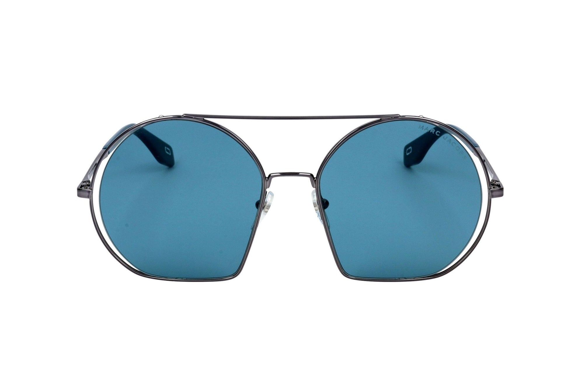 Marc Jacobs Ruthenium Petrol Sunglasses - Designer Women's Eyewear - Style Queenz