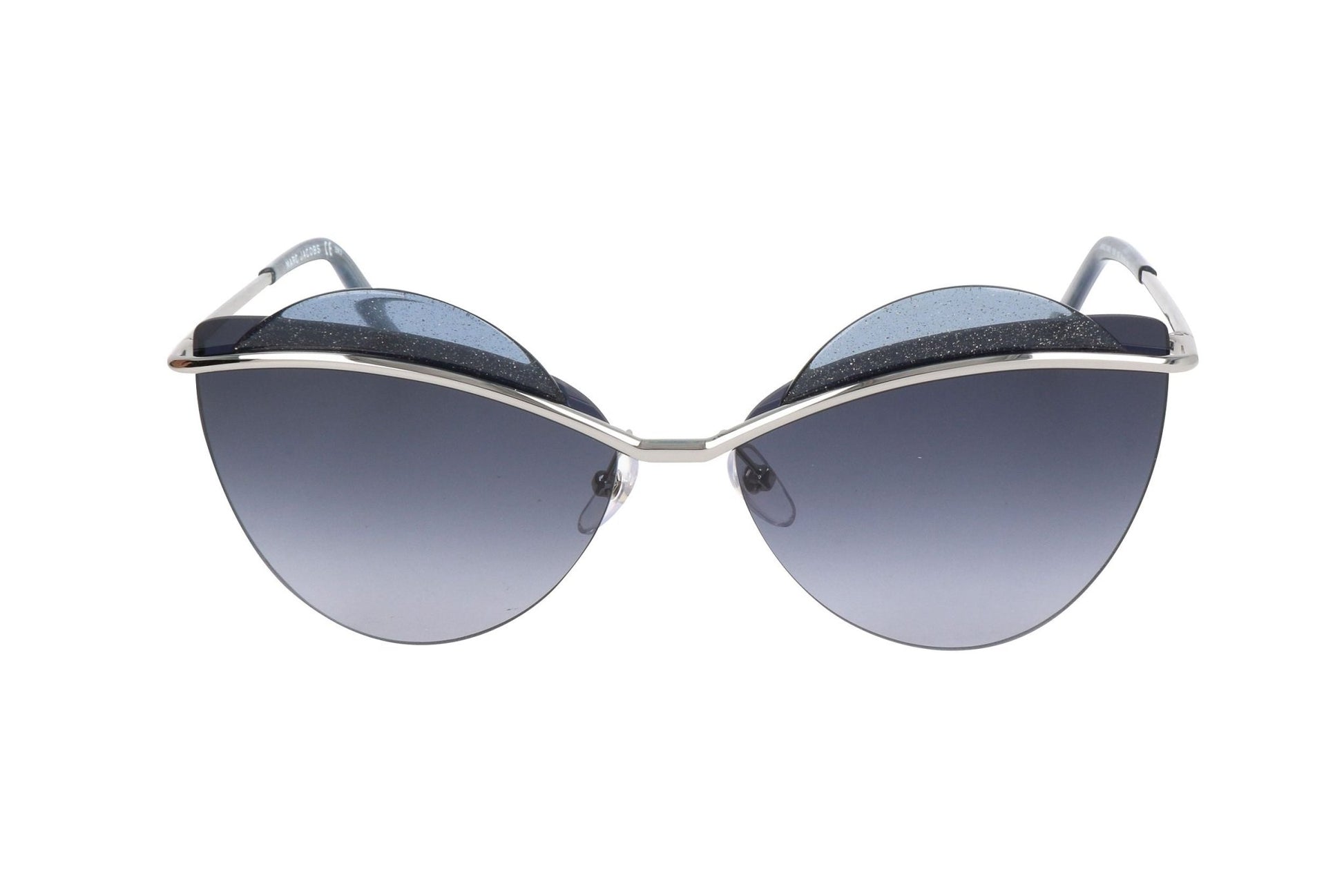 Marc Jacobs Women's Ruthenium Sunglasses MARC 104 S - Designer Metal Eyewear - Style Queenz