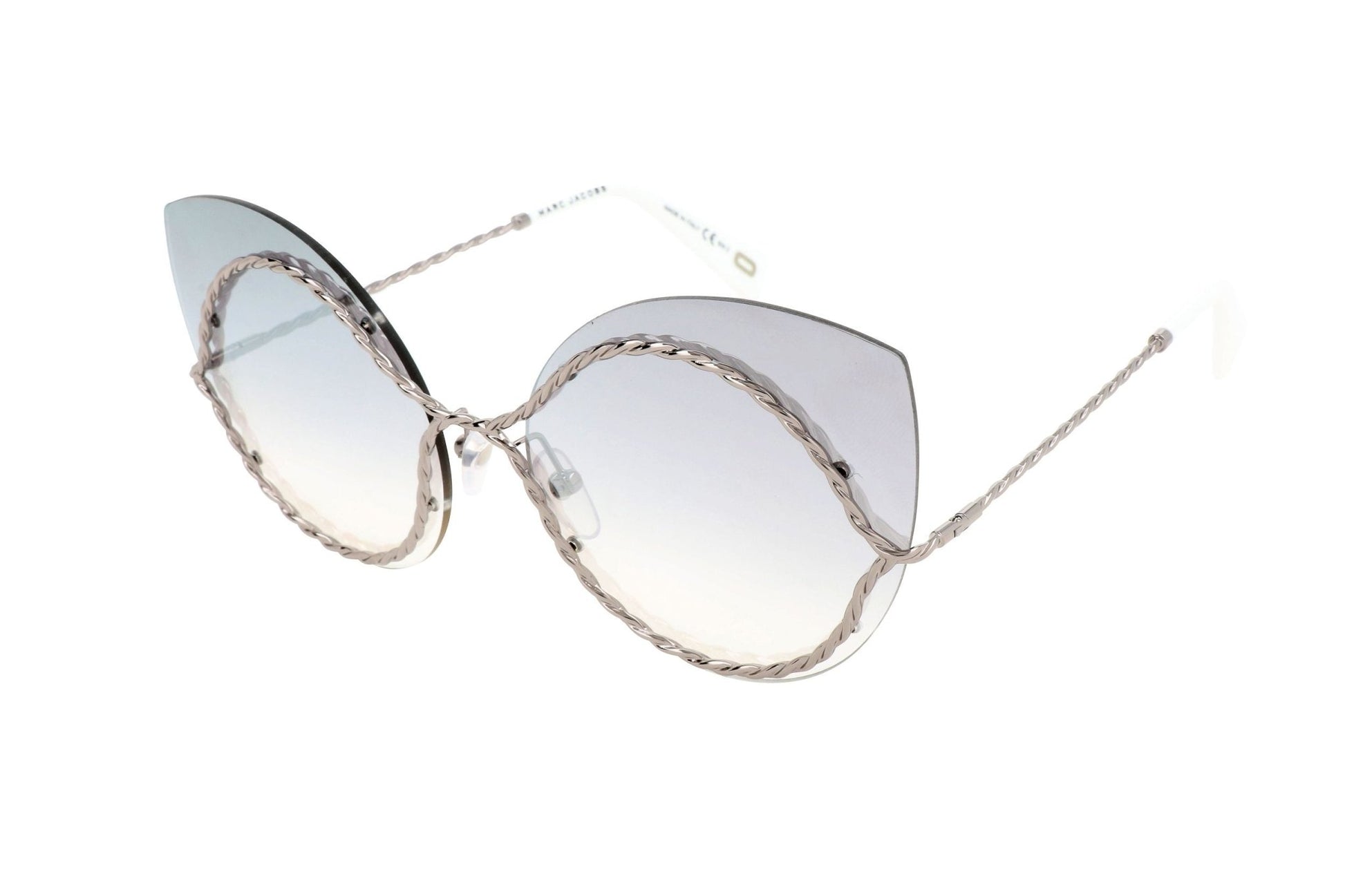 Marc Jacobs Women's Sunglasses MARC 161/S - Designer Ruthenium Frame Eyewear - Style Queenz