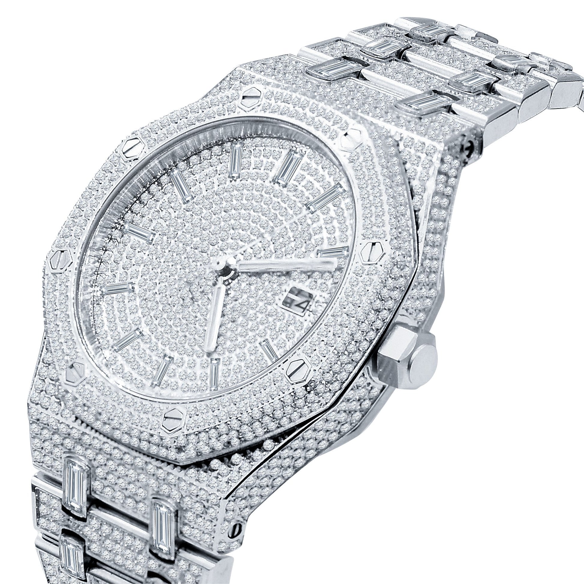MAVERICK Steel Watch - Premium Bling Luxury Timepiece | 41mm Japanese Movement - Style Queenz
