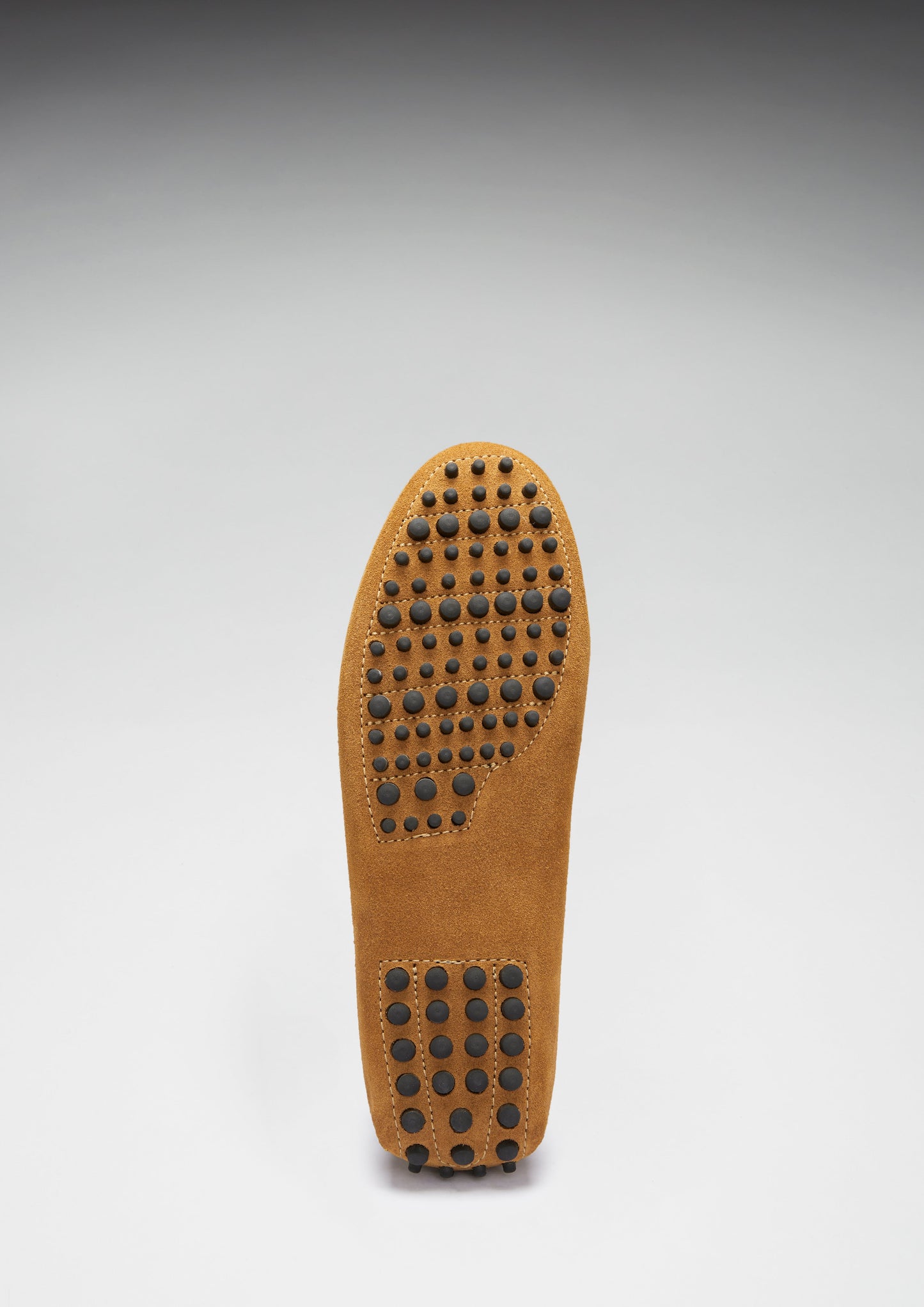 Men's Tobacco Suede Contemporary Driving Loafers