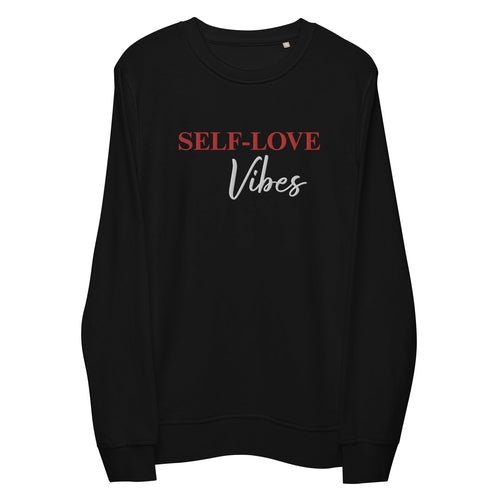Organic Cotton Self Love Sweatshirt - Eco - Friendly Sustainable Fashion - Style Queenz