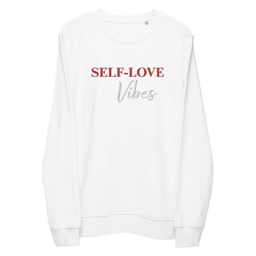 Organic Cotton Self Love Sweatshirt - Eco - Friendly Sustainable Fashion - Style Queenz