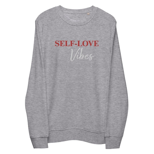 Organic Cotton Self Love Sweatshirt - Eco - Friendly Sustainable Fashion - Style Queenz