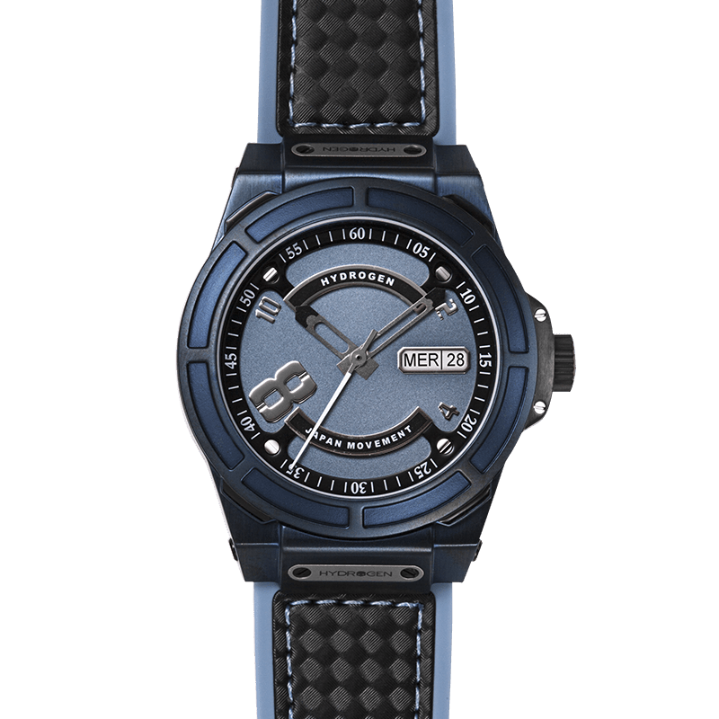Otto All Blue Watch - Japanese Day - Date Automatic with Blue Ionic Plating - Style Queenz