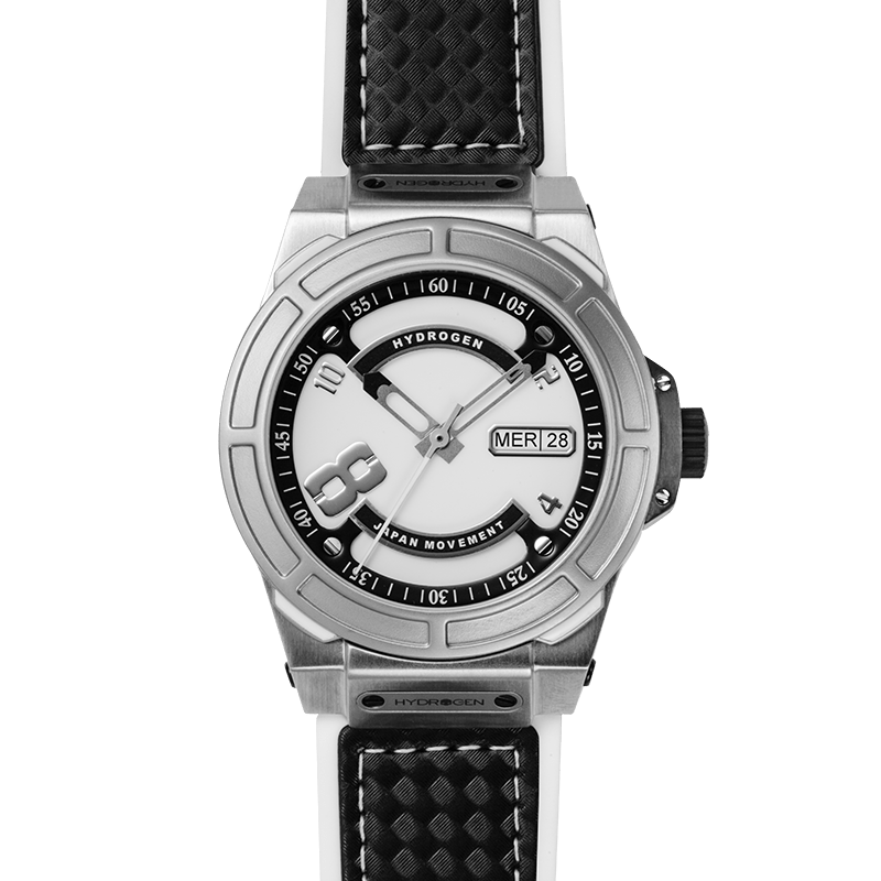 Otto White Silver Automatic Watch - 40mm Japanese NH36A Movement - Style Queenz