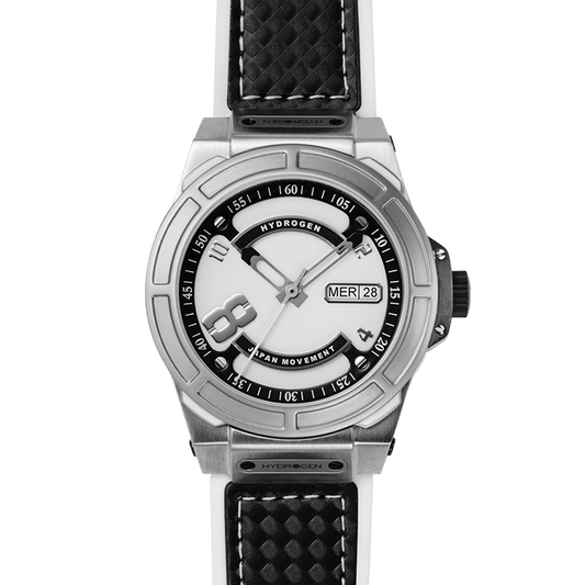 Otto White Silver Automatic Watch - 40mm Japanese NH36A Movement - Style Queenz