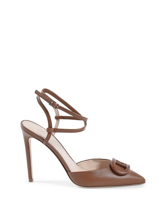 Pandora Pump Cuba Black - Premium Italian Leather Stiletto Heels with Lace - Up Ties - Style Queenz