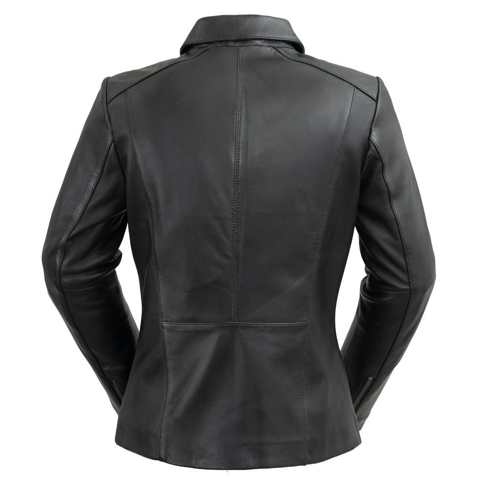 Patricia Premium Women's Sheepskin Leather Jacket - Designer Outerwear - Style Queenz