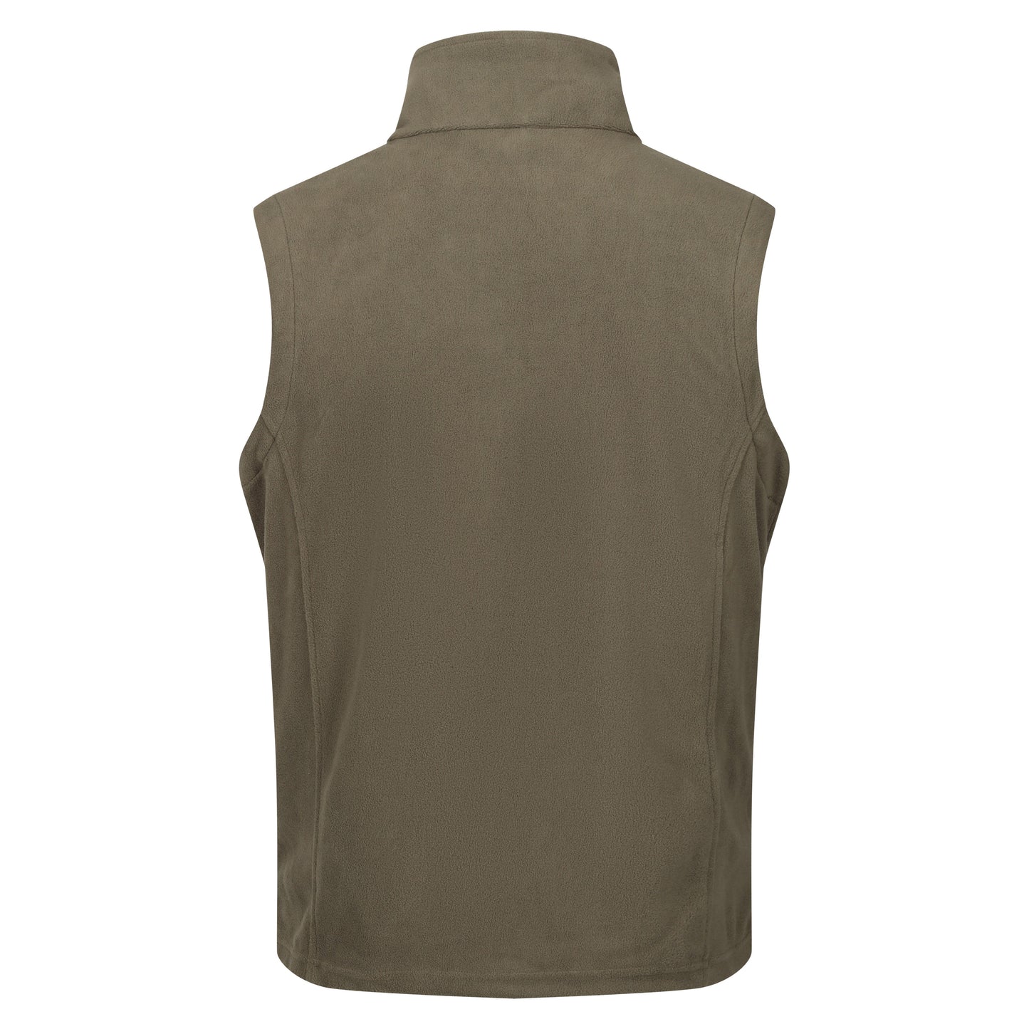 Brown vest on a white background