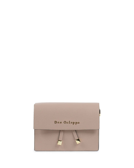 Pisa Pink Palmellato Leather Shoulder Bag - Italian Craftsmanship - Made in Italy - Style Queenz