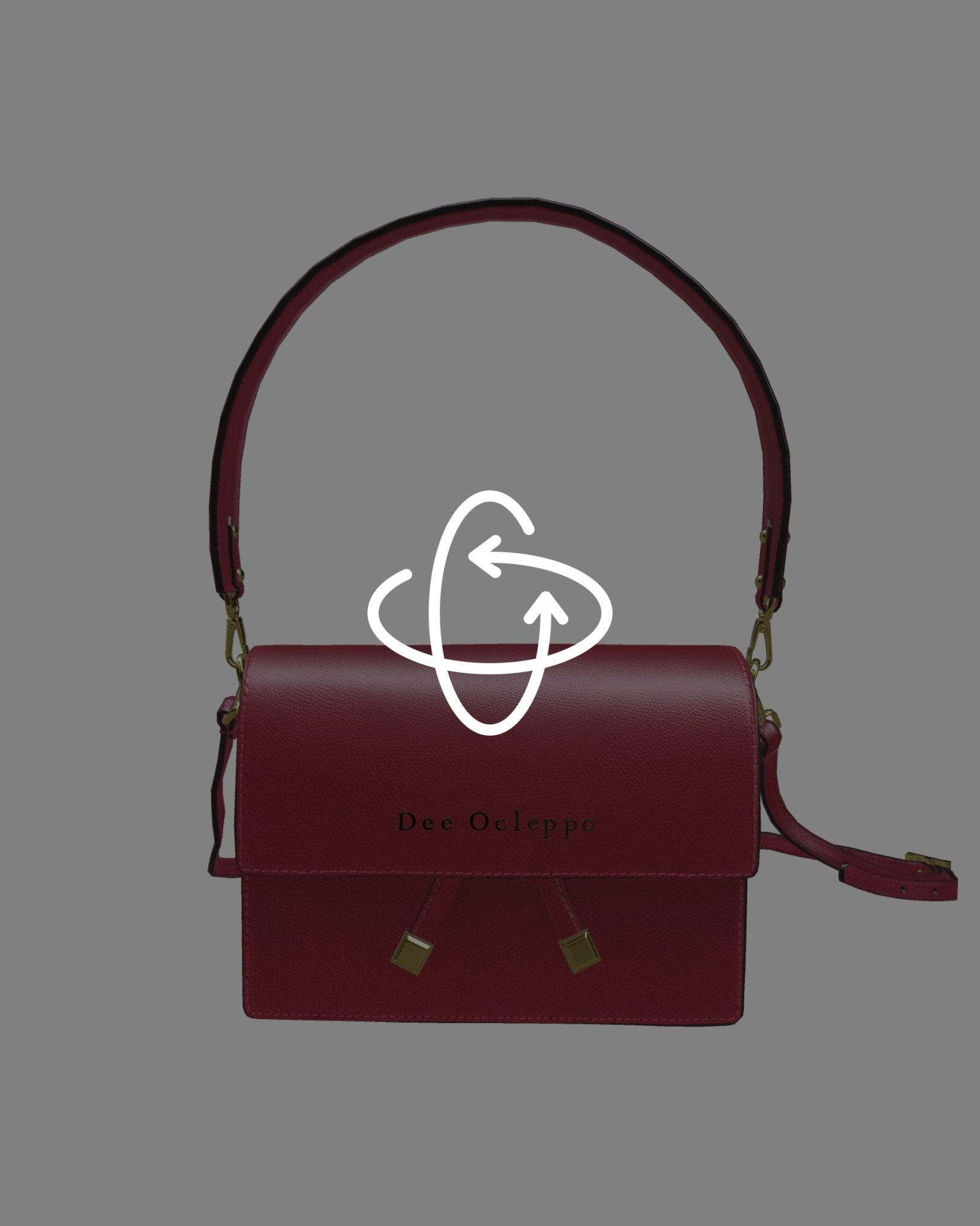 Pisa Shoulder Bag - Italian Palmellato Leather in Fuchsia | Women's Designer Handbag - Style Queenz