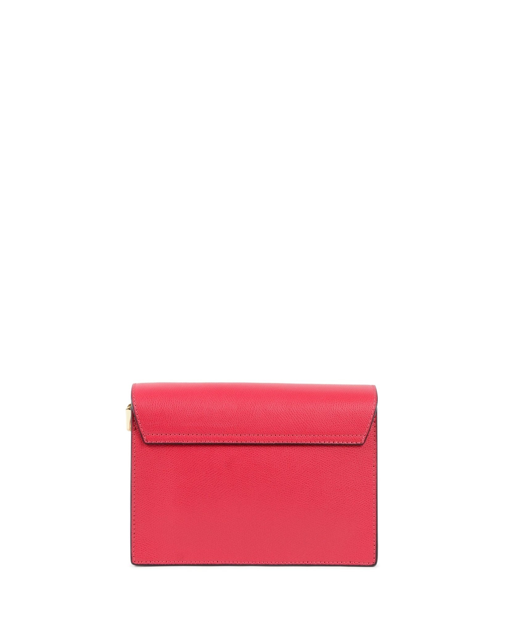 Pisa Shoulder Bag - Italian Palmellato Leather in Fuchsia | Women's Designer Handbag - Style Queenz