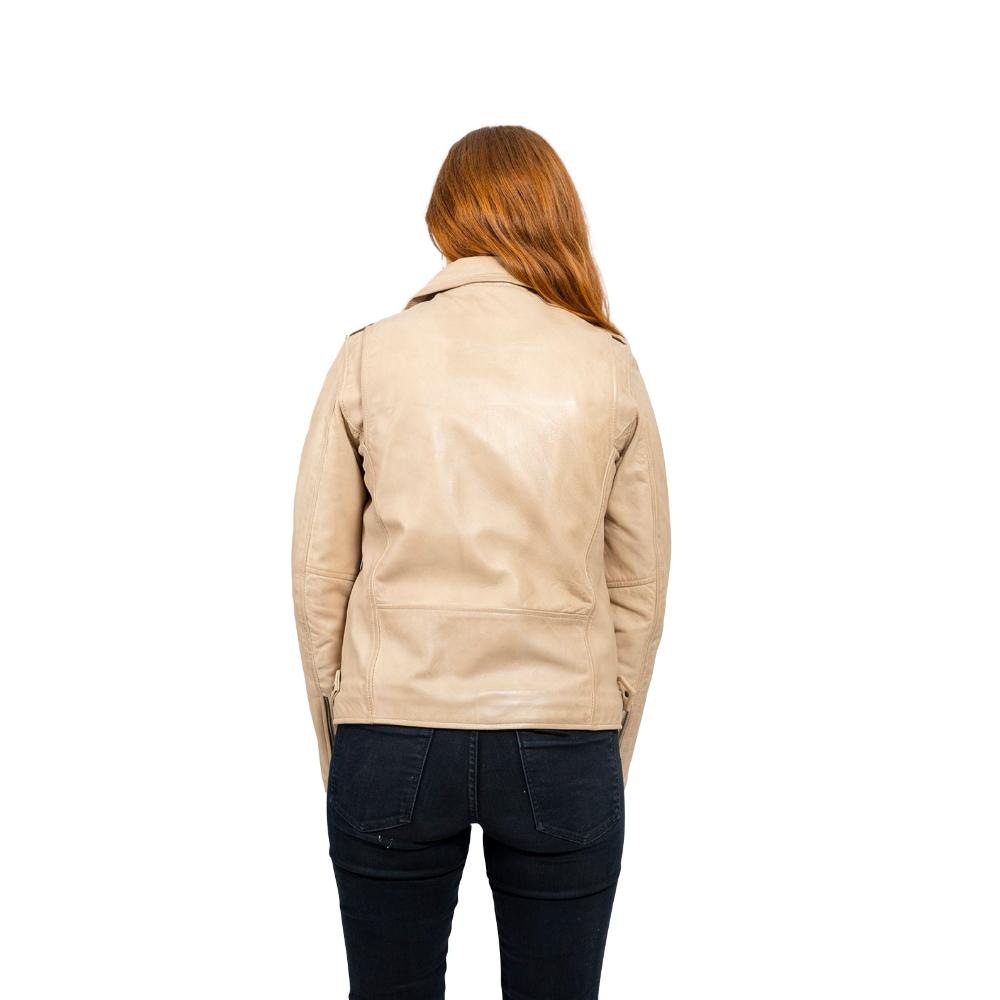 Rebel Oil Sand Leather Jacket - Vintage - Inspired Premium Outerwear - Style Queenz