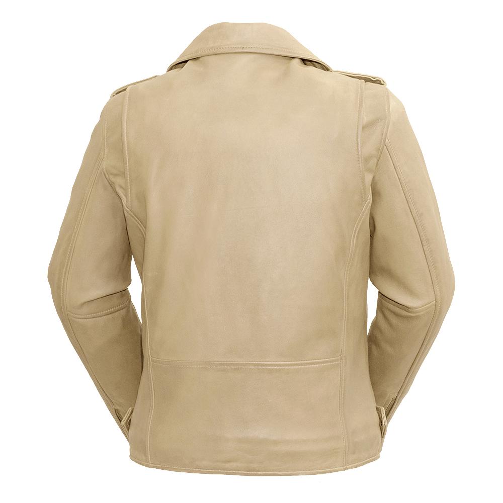 Rebel Oil Sand Leather Jacket - Vintage - Inspired Premium Outerwear - Style Queenz