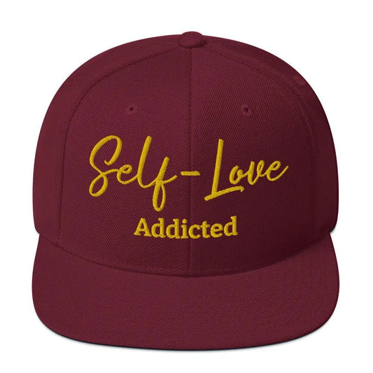 Self Love Addicted Snapback Hat - Embroidered Fashion Cap - Style Queenz