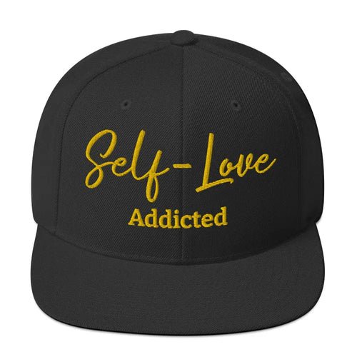 Self Love Addicted Snapback Hat - Embroidered Fashion Cap - Style Queenz