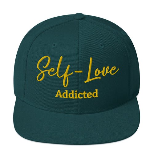 Self Love Addicted Snapback Hat - Embroidered Fashion Cap - Style Queenz
