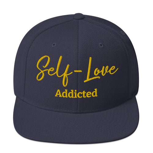 Self Love Addicted Snapback Hat - Embroidered Fashion Cap - Style Queenz