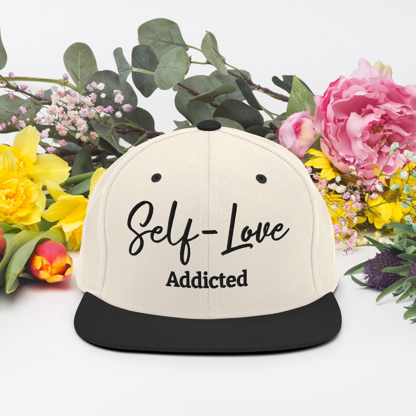 Self Love Addicted Snapback Hat - Embroidered Urban Fashion Accessory - Style Queenz