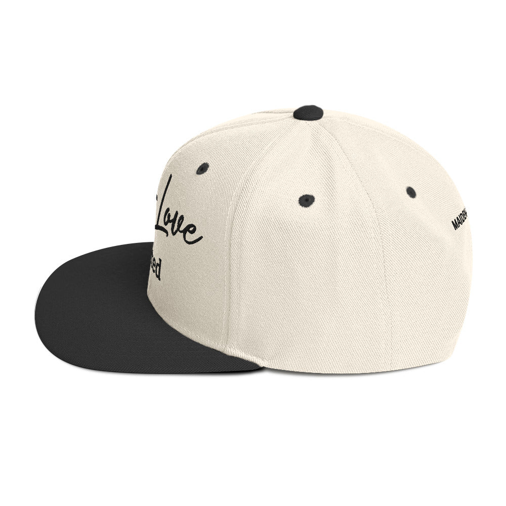 Self Love Addicted Snapback Hat - Embroidered Urban Fashion Accessory - Style Queenz